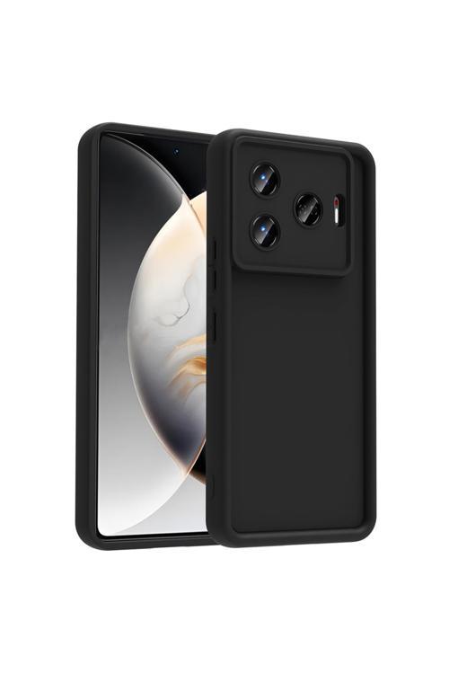 Tecno Camon 30 Pro 5G Kılıf Kamera Korumalı Kth Ananas Kapak - Siyah