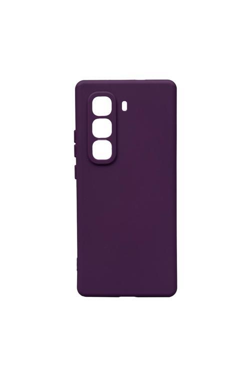 İnfinix Hot 50 Pro Plus 4G Kılıf Kth Biye Silikon - Mor