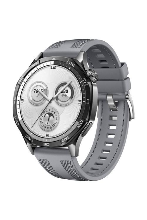 Huawei Watch Gt 5 Uyumlu Zore Krd-128 Silikon Kordon-Gri