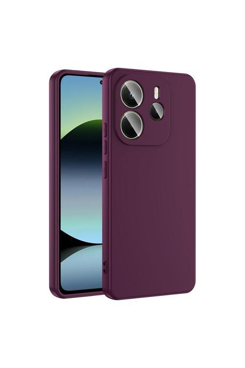 Redmi Note 14 4G Kılıf Kth Mara Lansman Kapak - Koyu Mor
