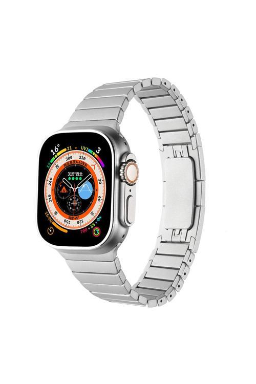 Watch 7 45Mm Uyumlu Krd-35 Metal Kordon-Gri