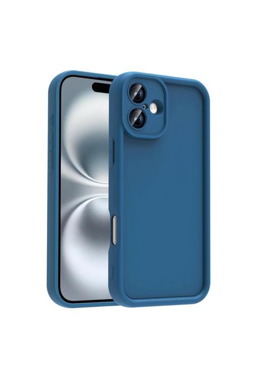 İphone 16 Plus Kılıf Kamera Korumalı Kth Ananas Kapak - Koyu Yeşil