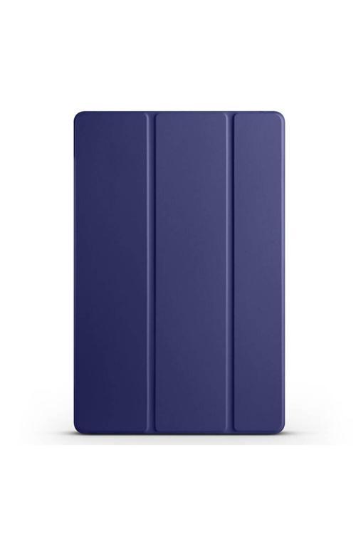 Galaxy Tab S9 Fe Uyumlu Zore Smart Cover Standlı 1-1 Kılıf-Lacivert