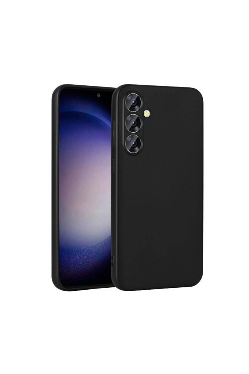 Galaxy S24 Plus Uyumlu Zore Premier Silikon Kılıf-Siyah