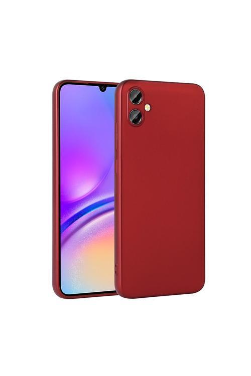 Galaxy A06 Kılıf Zore Premier Silikon Kapak - Kırmızı