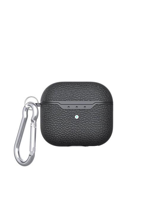 Air Pods 4 Kılıf Airbag 03 Silikon-Siyah