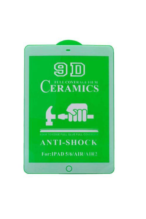 İpad 9.7 2018 (6.Nesil) Uyumlu Zore Tablet Seramik Ekran Koruyucu-Beyaz