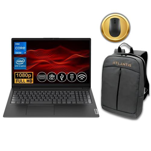 V15  i7-13620H 40GB 2TB M.2 SSD 83A100QRTR ATL59  15.6" W11Pro Notebook & Mouse+Çanta