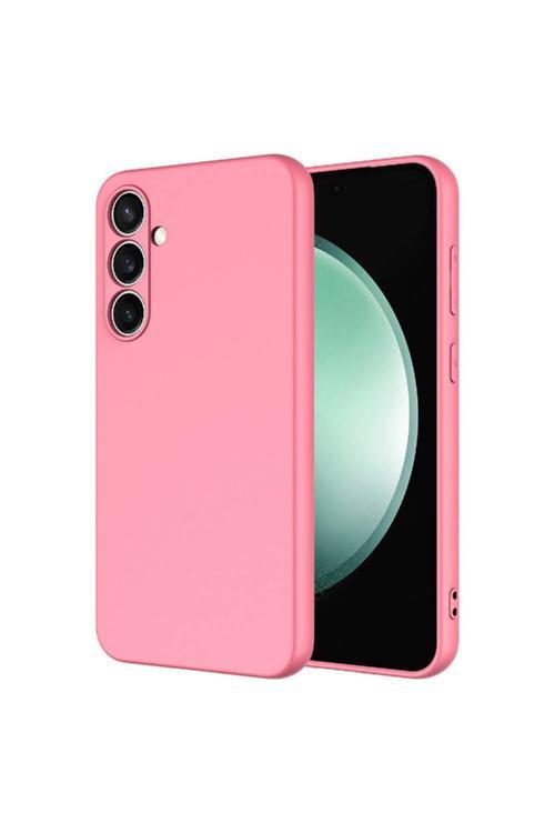 Galaxy S23 Fe Uyumlu Zore Mara Lansman Kılıf-Pembe