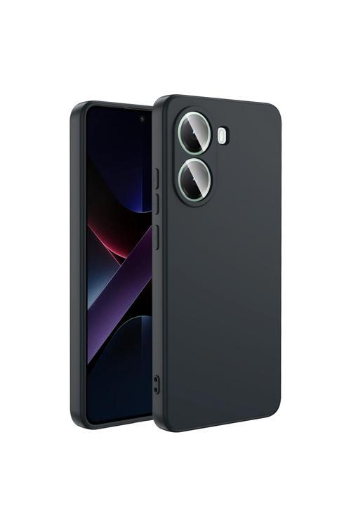 Poco X7 Pro Kılıf Kth Mara Lansman Kapak - Siyah