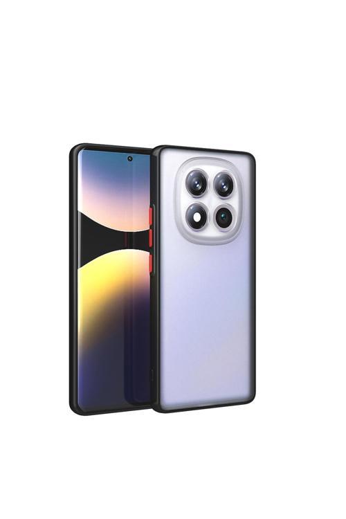 Redmi Note 14 Pro 4G Kılıf Zore Hux Kapak - Siyah