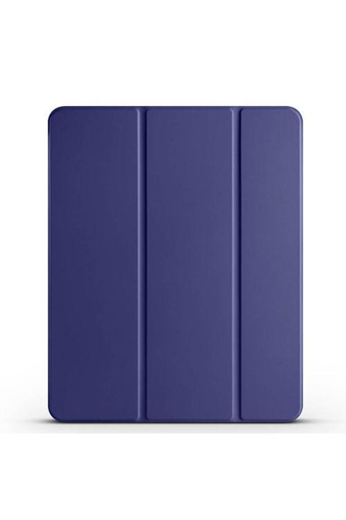 İpad Air 13 2025 M3 Zore Smart Cover Kalem Bölmeli Standlı 1-1 Kılıf - Lacivert