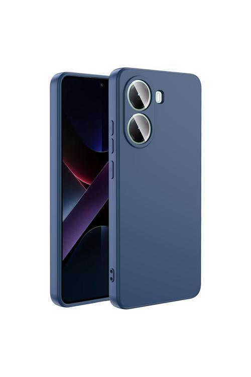 Poco X7 Pro Kılıf Fzd Mara Lansman Kapak - Lacivert