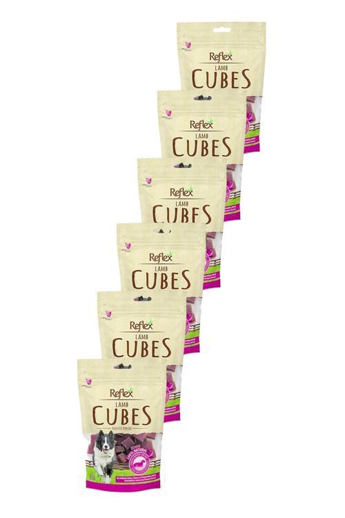 Cubes Küp Şeklinde Kuzu Eti  Köpek Ödül Maması 80gr Altılı Paket