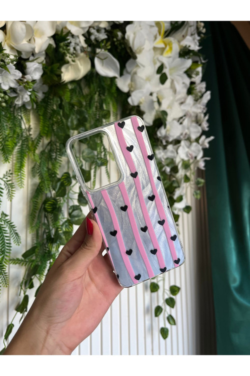 Spark 20 Pro Uyumlu Ve Kalp Baskılı Darbelere Dayanıklı Sert Silikon Kılıf