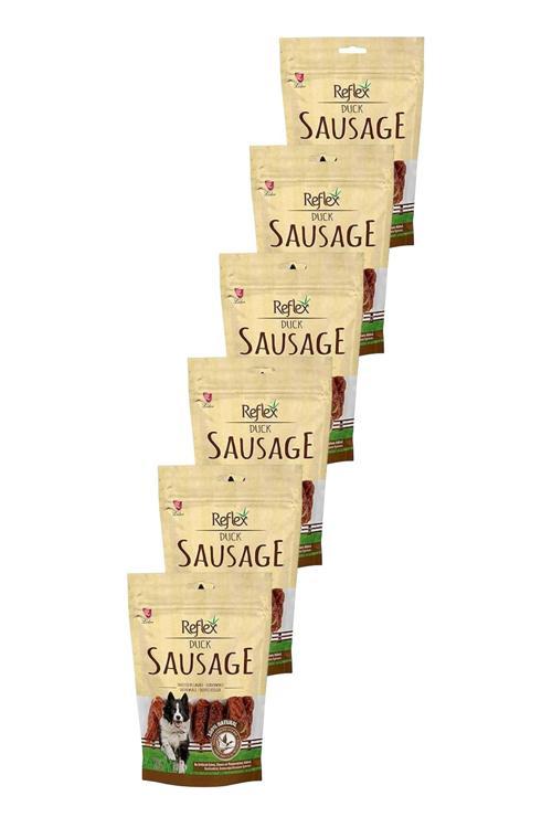 Sausage Ördekli Sosis Köpek Ödül Maması 80gr Altılı Paket