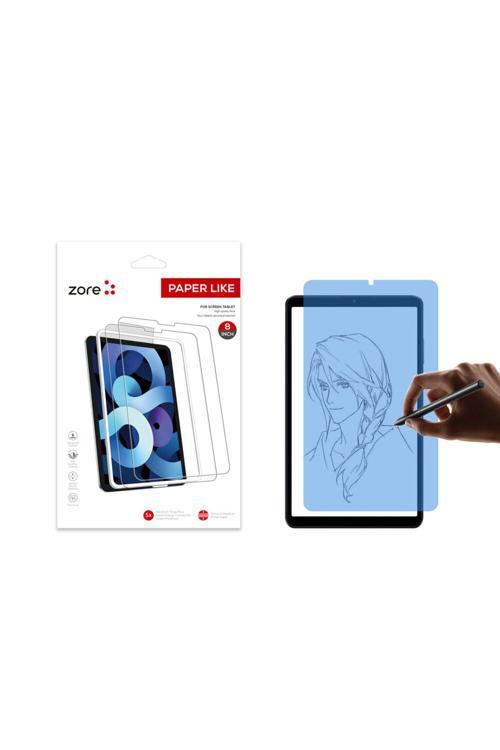 Xiaomi Redmi Pad Se 8.7 Uyumlu Zore Paper-Like Ekran Koruyucu-Şeffaf