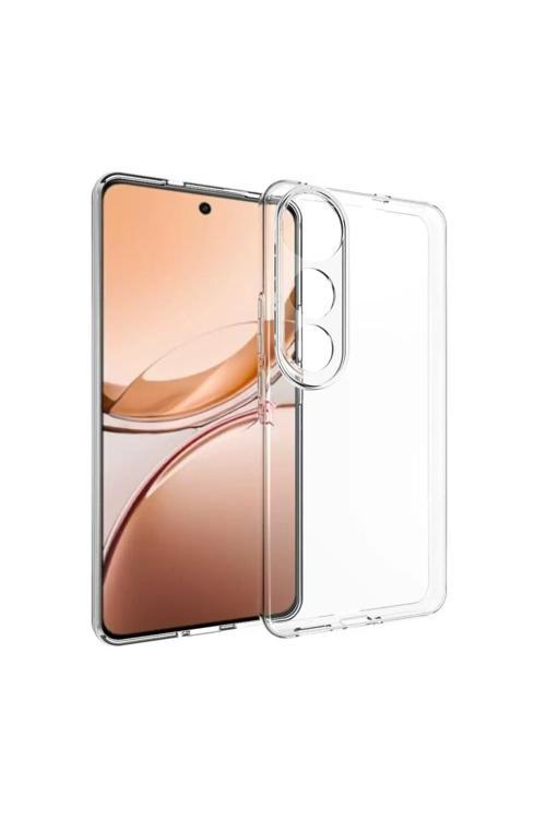Vivo V50 Lite 4G Kılıf Kth Süper Silikon Kapak - Şeffaf