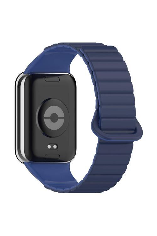 Xiaomi Mi Band 8 Pro Silikon Kordon Zore Krd-105 Strap Kayış-Lacivert