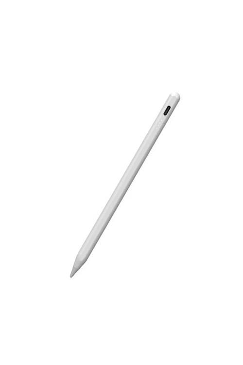Zore Pencil 16 Active Stylus İpad Dokunmatik Kalem-Beyaz
