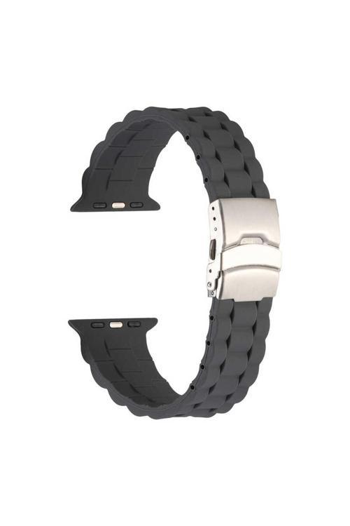 Watch 42Mm Krd-72 Uyumlu Zore Kordon-Gri
