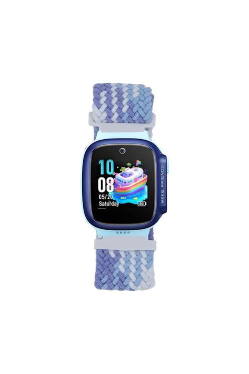 Huawei Watch Gt5 Pro 42Mm Rntc Krd-139 Çocuklara Özel Örgü Kordon - Lila