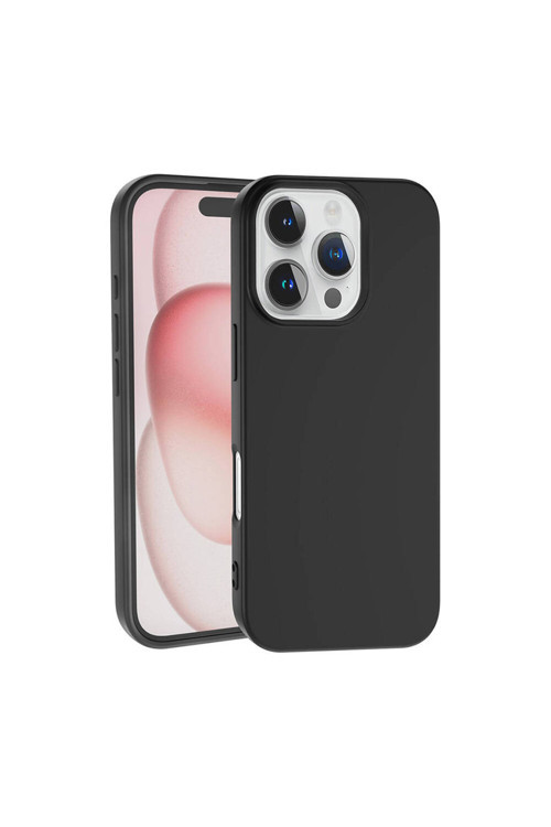 Apple İphone 16 Pro Kılıf Zore Lsr Lansman Kapak-Siyah