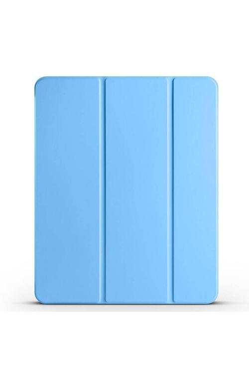 İpad Air 11 2025 M3 Zore Smart Cover Kalem Bölmeli Standlı 1-1 Kılıf - Mavi