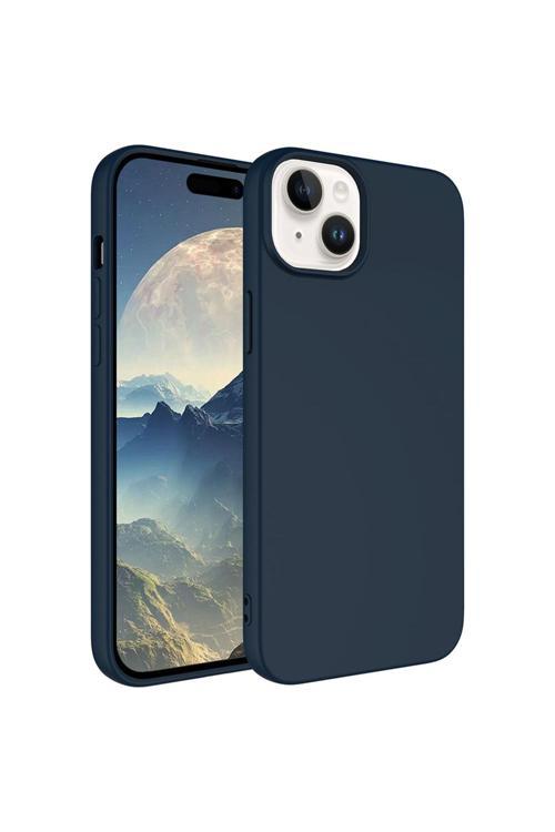 İphone 15 Plus Uyumlu Zore Lsr Lansman Kılıf-Lacivert