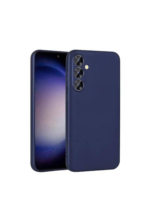 Galaxy S23 Fe Uyumlu Zore Premier Silikon Kılıf-Lacivert