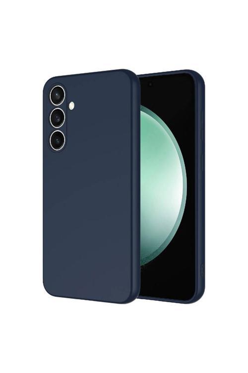 Galaxy S23 Fe Uyumlu Zore Mara Lansman Kılıf-Lacivert