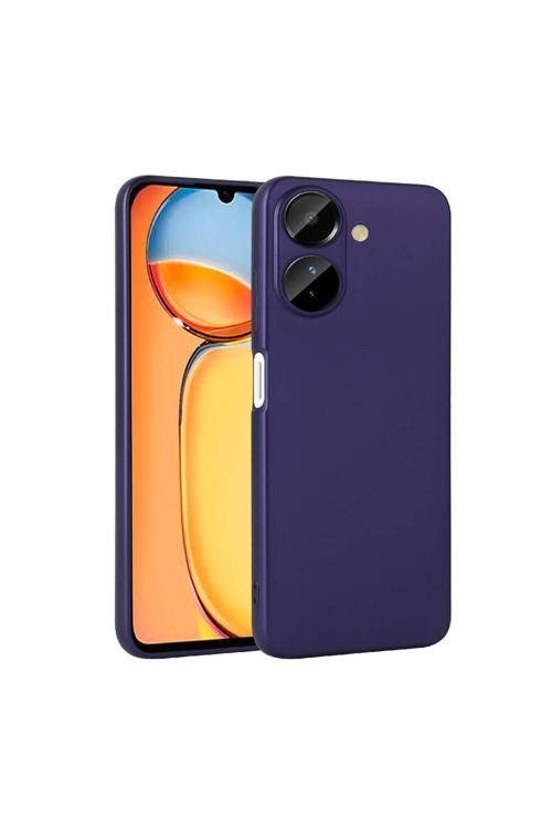 Poco C65 Kılıf Zore Premier Silikon Kapak-Lacivert