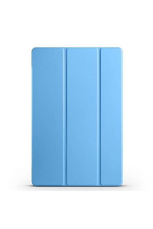 Galaxy Tab S9 Fe Uyumlu Zore Smart Cover Standlı 1-1 Kılıf-Mavi