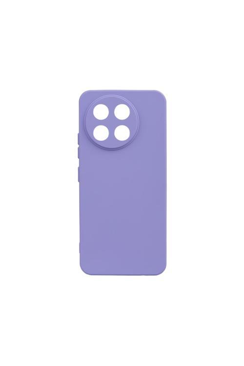 Tecno Spark 30 Pro Kılıf Kth Biye Silikon - Lila