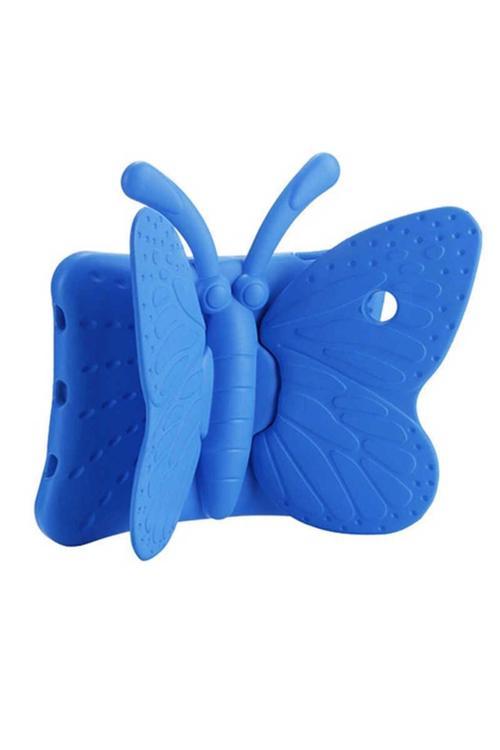İpad Mini 4 Zore Butterfly Standlı Tablet Kılıf - Mavi