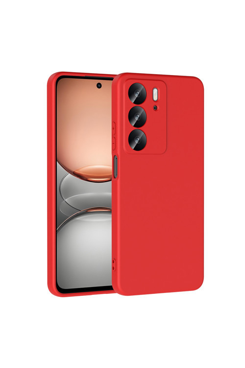 Realme C75 Kılıf Kth Mara Lansman Kapak - Kırmızı