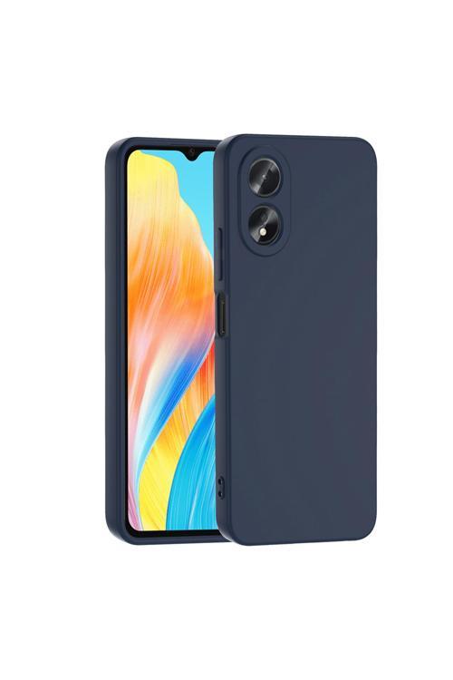 Oppo A38 Uyumlu Zore Mara Lansman Kapak-Lacivert