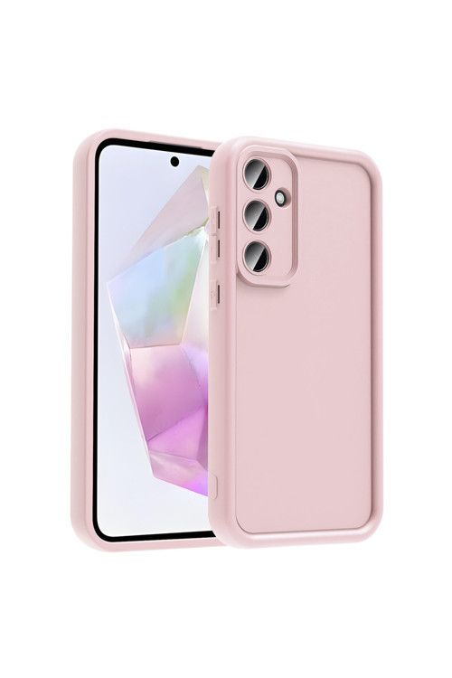 Galaxy A36 Kılıf Kamera Korumalı Kth Ananas Kapak - Pembe