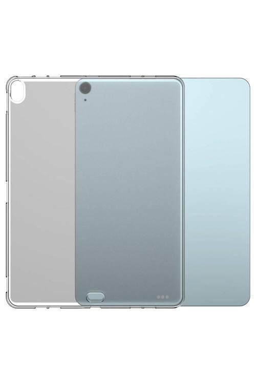 İpad Air 13 2025 M3 Kılıf Zore Tablet Süper Silikon Kapak - Şeffaf