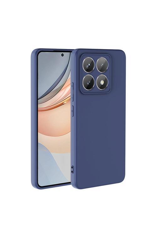 Xiaomi 14T Pro Uyumlu Kılıf Zore Mara Lansman Kapak-Lacivert