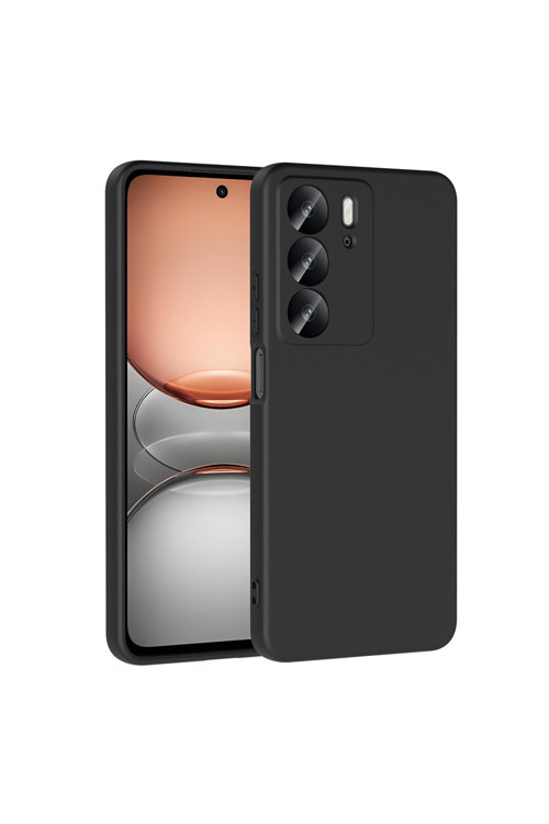 Realme C75 Kılıf Kth Mara Lansman Kapak - Siyah