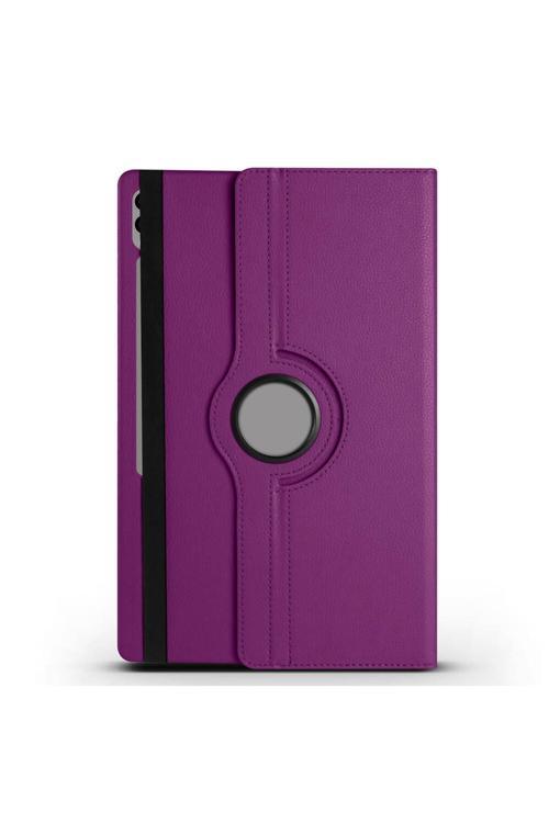 Galaxy Tab S10 Ultra Zore Dönebilen Standlı Kılıf - Mor