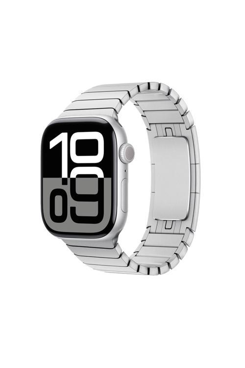 Watch 7 45Mm Uyumlu Krd-35 Metal Kordon-Gümüş
