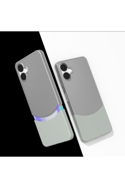Galaxy A06 Kılıf Mıknatıslı Kth Duble Kapak - Gri