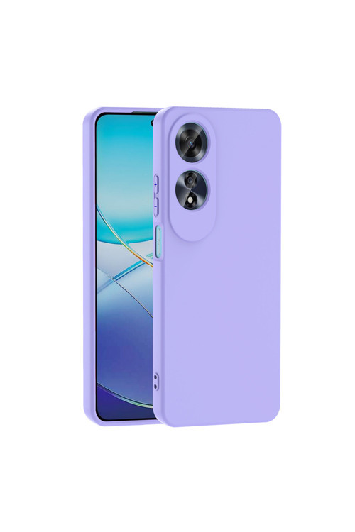 Oppo A60 Uyumlu Mara Lansman Kapak-Lila