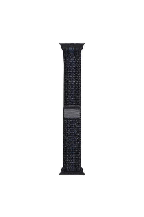 Watch 10 46Mm Uyumlu Krd-91 Hasır Kordon Strap Kayış-Siyah