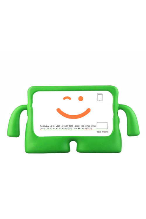 Galaxy Tab S7 T870 Uyumlu Zore İbuy Standlı Tablet Kılıf-Yeşil