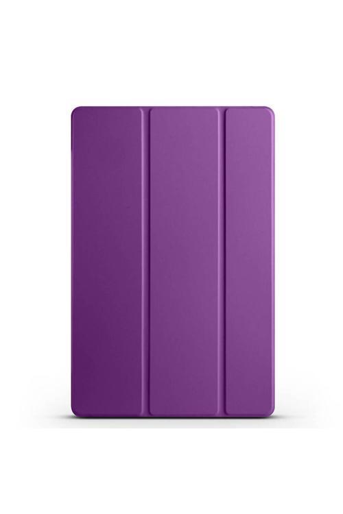 Galaxy Tab S9 Fe Uyumlu Zore Smart Cover Standlı 1-1 Kılıf-Mor