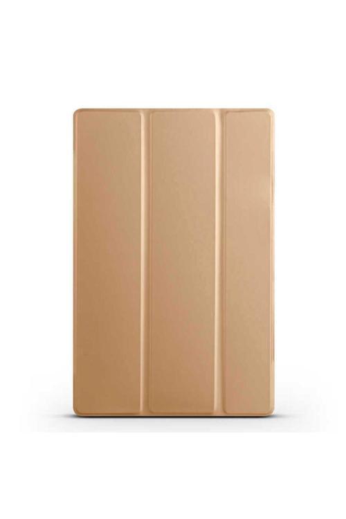 İpad 11.Nesil 2025 Zore Smart Cover Standlı 1-1 Kılıf - Gold