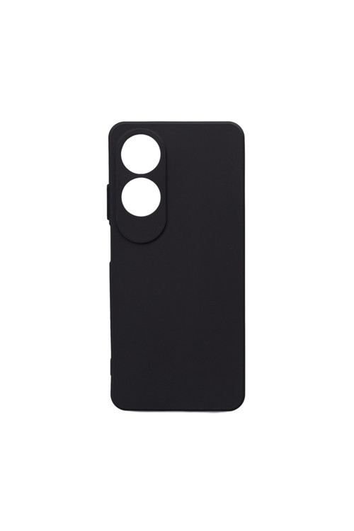 Oppo A60 Uyumlu Kılıf Zore Biye Silikon-Siyah